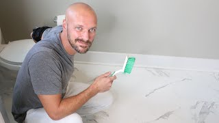 How to Clean TILE GROUT FAST with NO Harsh Chemicals [upl. by Akemyt680]