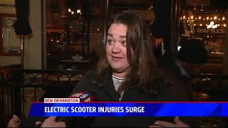 Electric Scooter Injuries Surge [upl. by Neitsirk593]