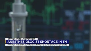 Anesthesiologist shortage in Tennessee [upl. by Therron]