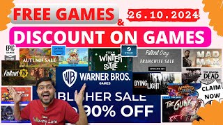 Free games Discounts on Games Upcoming Steam Sale Dates amp Amazon Prime gaming FREE games🔥261024 [upl. by Ioves388]