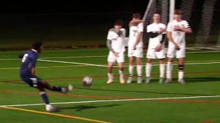 Millbrook School vs Salisbury School  Boys Varsity Soccer [upl. by Annaej]