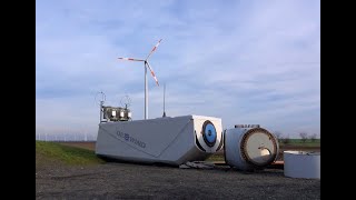 Wind farm Drohndorf with Repower Jacobs DeWind Wind World Vensys wind turbines part 1 [upl. by Archy]