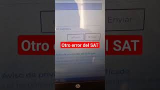 😨 Otro error del SAT error en contraseña 2024 [upl. by Ailegra]