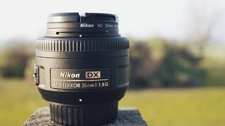 Nikon AF S DX Nikkor 35mm f1 8G Unboxing amp Review [upl. by Higinbotham118]