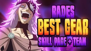 STUN BLOCKER Complete Rades Guide Gear Sets Teams Skill Pages amp More  Black Clover Mobile [upl. by Ativel802]