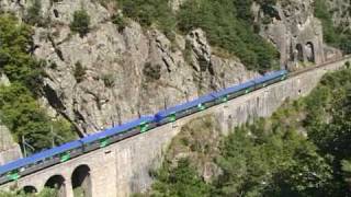 Le train touristique des Gorges de lAllier [upl. by Schaffer290]