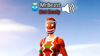 I Used a Voice Changer as MrBeast on Fortnite [upl. by Ellerrehs]