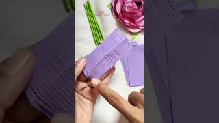 Diy Easy Lavender Bouquet  Paper Flower Bouquet  shorts papercraft lavender paperbouquet diy [upl. by Della]