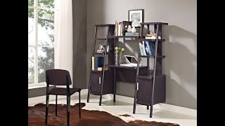 Ladder Shelf Computer Desk [upl. by Johna]