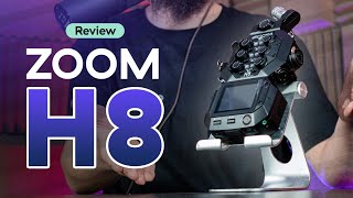 A Portable Rodecaster Pro  Zoom H8 Review [upl. by Nagap]