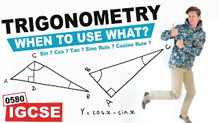 Know when to use a function or a rule IGCSE 0580 Trigonometry Past papers [upl. by Murat]