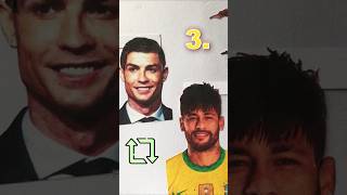 Which hairstyles are better for Ronaldo and Neymar football creative ronaldo neymar shorts [upl. by Eiuqram]