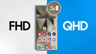 QHD vs FHD Samsung Galaxy S24 Ultra vs iPhone 15 Pro Max vs Pixel 8 Pro EXTREME Battery Drain Test [upl. by Sherurd237]