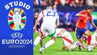 Hiszpania 10 Włochy  Dania 11 Anglia  Słowenia 11 Serbia  Studio Euro 2024 7 [upl. by Ydnic]