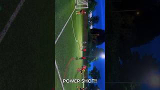 POWER SHOT whatagoal ontarget smashed goal [upl. by Slifka]