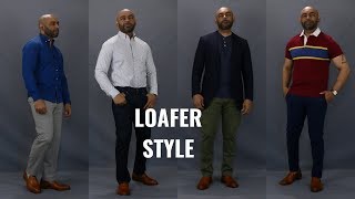 How To Wear Loafers 4 Different Ways featuring Beckett Simonon [upl. by Ahsercul909]