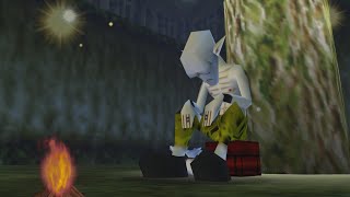 pov You Rest by a Campfire in the Lost Woods at Night in Ocarina of Time [upl. by Kina]