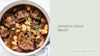 Jamaican Oxtail Stew [upl. by Sartin]