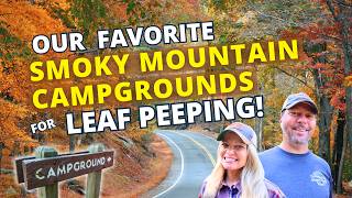 Our Favorite RV Campgrounds for Fall Colors in the Smoky Mountains [upl. by Eelra465]