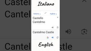 Castello Cantelmo in different languages [upl. by Nerraw]