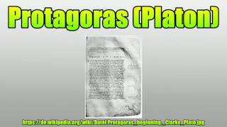 Protagoras Platon [upl. by Sayles]