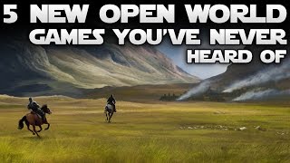 Top 5 NEW Open World Games Youve Never Heard of in 2016 and 2017 on PS4 Xbox One and PC [upl. by Tilda]