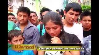 Cultura general en las calles limeños ponen a prueba sus conocimientos escolares [upl. by Francoise]