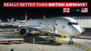 BRUTALLY HONEST  TransAtlantic on Virgin Atlantics brandnew A3501000 in Economy Class [upl. by Berg]