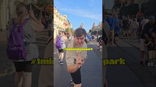 1 minute theme parks Disneys Magic kingdom Florida [upl. by Loferski]