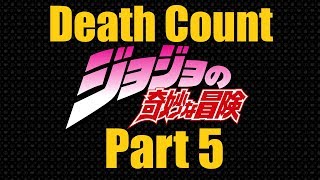 JoJo Death Count Part 5 Vento Aureo [upl. by Ninerb286]