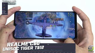 Realme C60 test game PUBG Mobile  Unisoc Tiger T612 [upl. by Vharat239]