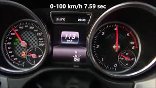 2018 Mercedes GLE 350d 4Matic 258 HP Acceleration 0215 kmh TEST DRIVE FLOOR IT [upl. by Garzon]