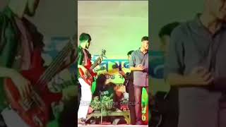 Dagabaaz Re🔥❤️ ।। live stage performance।। Arijit karmakar coversong indiansinger cajon [upl. by Ringsmuth]