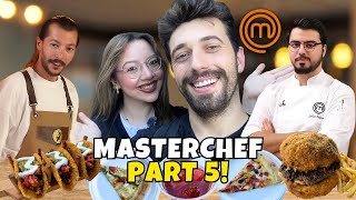 MASTERCHEF YARIŞMACILARININ RESTORANLARINA GİTTİK   Mustafa Aydın ve Serhat Doğramacı [upl. by Drarehs]