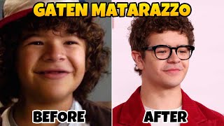 👉 Gaten Matarazzo Stranger Things 😱 Before and After [upl. by Enois870]