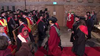 Keele University Graduation 18th January 2023 1100am [upl. by Akinwahs723]