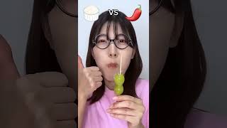 Grapes Stick Vs Spicy Sauce Eating Challengeshortvideo help kindness humanity [upl. by Ysdnyl922]