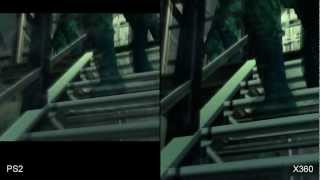 Metal Gear Solid 2 Remastered  Xbox 360 HD vs PS3 SPLIT SCREEN [upl. by Altaf]