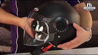 Caberg Riviera V2 Motorhelm Review  MotorKledingCenterTV [upl. by Sidras102]