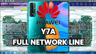 HUAWEI Y7A NO SERVICEEMERGENCY CALL ONLYNETWORK PROBLEMY7A FULL NETWORK LINE WITH BORNEO [upl. by Erodoeht]