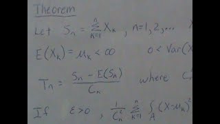 Proof of Lindebergs Central Limit Theorem [upl. by Vijar281]