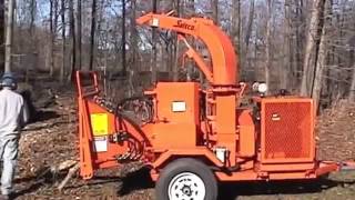 Salsco Model 810M Chipper 10 Capacity [upl. by Allayne]