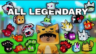 Hatching All Legendary Pets in Pet Simulator X [upl. by Noyrb]