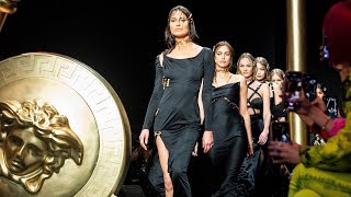 Versace Womens FallWinter 2019  Fashion Show [upl. by Mlohsihc780]