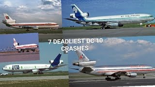 7 Deadliest McDonnell Douglas DC 10 crashes song Its been so long slowed [upl. by Luhe]