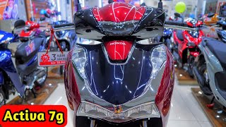 Honda Activa 7G  Launch Date In India Price Top Speed Mileage All New Design Colours amp More 🤩🛵 [upl. by Bennett206]