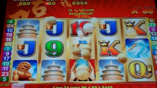 Lucky 88 Slot Machine Bonus  4 Free Games with 88x Wild Multiplier  HUGE WIN 3 [upl. by Gnod587]