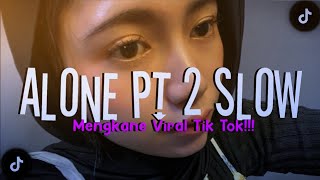 DJ ALONE PT II  SLOW BEAT MENGKANE  VIRAL TIK TOK [upl. by Johnson]