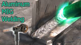 Aluminum Spool Gun Welding  Beginners perspective figuring it out [upl. by Ahselrac]