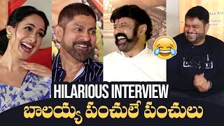 Akhanda Movie Team Interview  Nandamuri Balakrishna  Boyapati  Jagapathi Babu  Pragya Jaiswal [upl. by Gavrielle444]